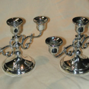 Sterling Candelabra Repair