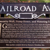 Glyndon Plaque